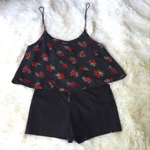 Charlotte Russe Black Stretch Shorts Size    Small